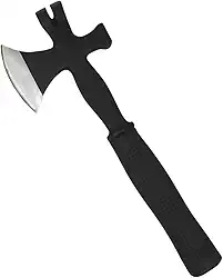 Mini Machado Machadinha Aço 3 em 1 Camping Pesca Caça