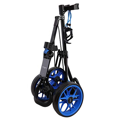 Caddymatic-Golf-Pro-Lite-Carrito-DE-Golf-DE-3-Ruedas-NegroAzul