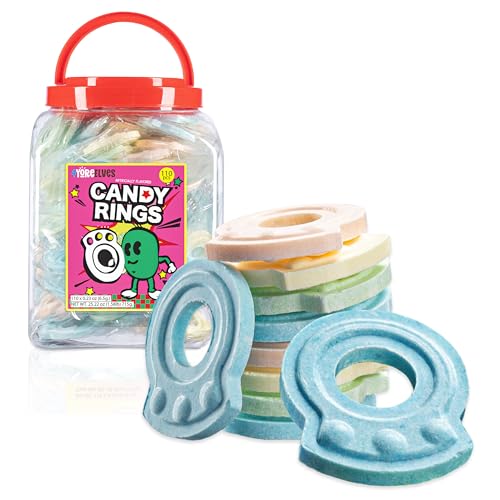 4YoreElves Candy Rings Review: Sweet Nostalgia in a Bulk Tub!