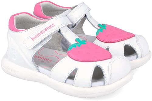 Sandales décontractées pour fille Biomecanics Bioevolution 262201 fraise