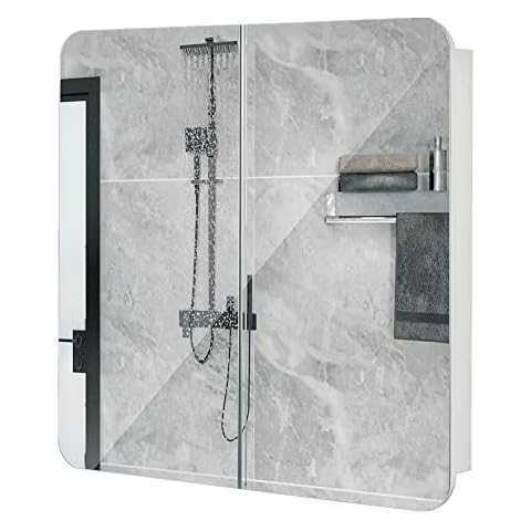 Meerveil Modern Bathroom Mirror Cabinet Cover