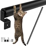 Shimeyao Outdoor Cat Anti-Escape Barrier Fence Height Extender Solution for Pets Invisible Fence Toppers for Height Privacy Rollers for Balcony Patios Gardens(3.84 ft)