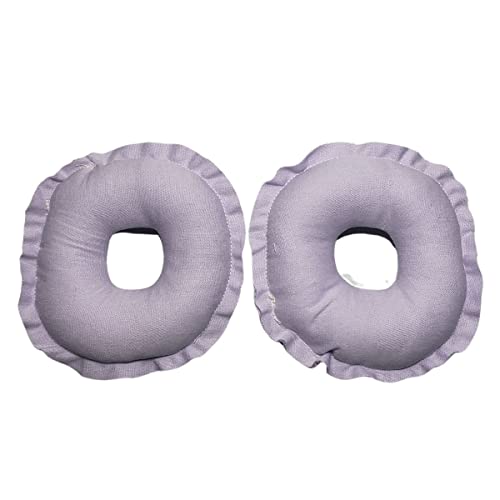 Kit 2 Rosquinhas De Amamentação Absorventes Seios Lavável 100% Algodão Tamanho:U;Cor:Lilás