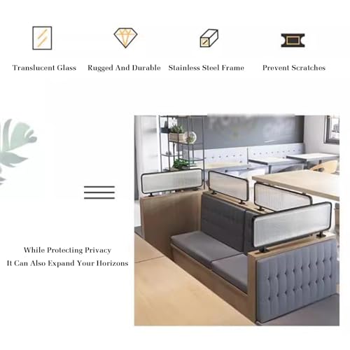 Paravent de comptoir 80 x 30 cm pour restaurant et bistrot