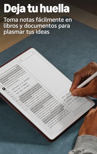 Miniatura 8 de Amazon Kindle Scribe (última generación): más fino, ligero y rápido, con pantalla similar al papel de 11" y luz frontal; escribe en cuadernos, documentos y libros (64 GB)