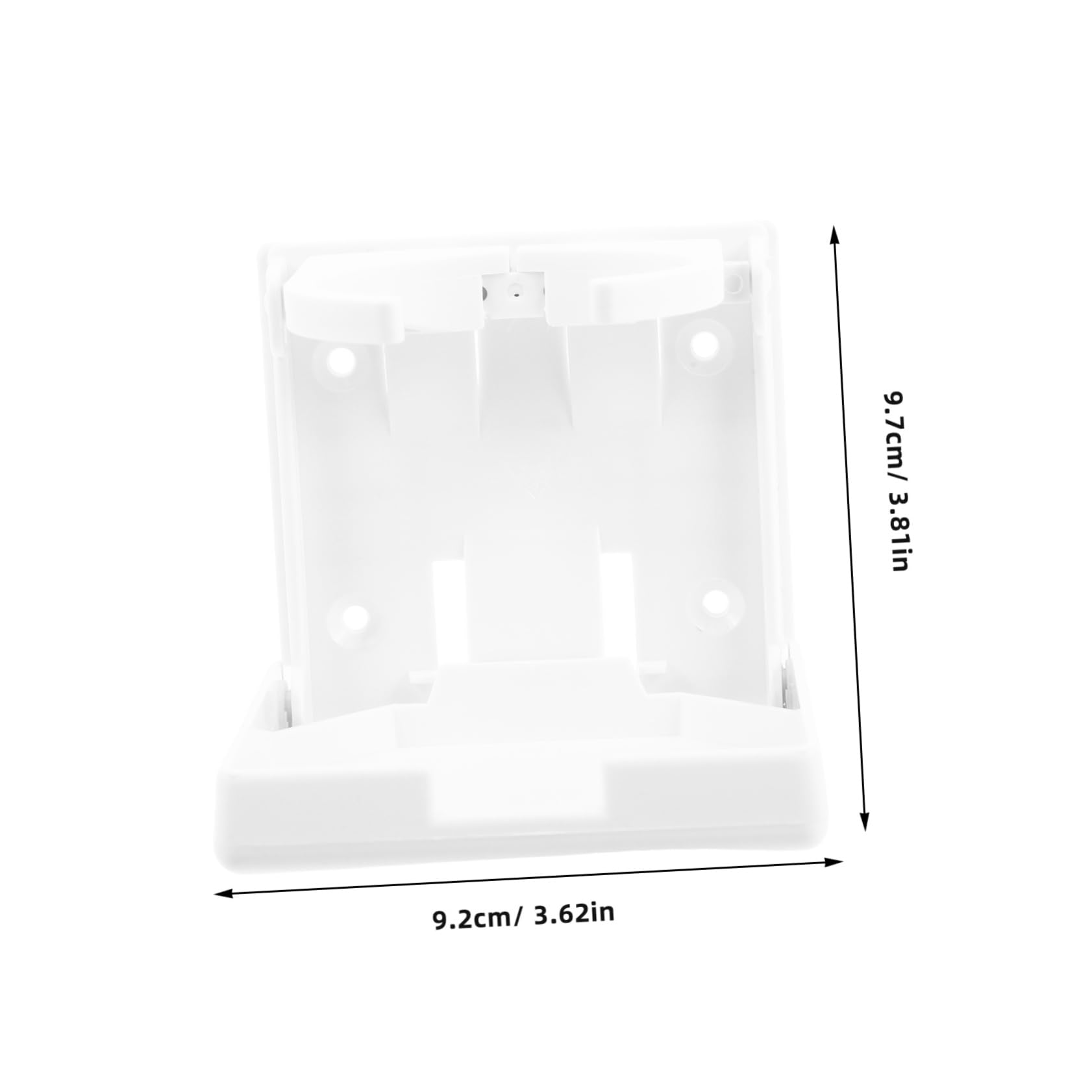 SUPVOX Portabicchieri Design Versatile e Resistente Pieghevole Bianca in Plastica Supporto Stabile per Auto e Imbarcazioni per Bevande in Barca e Veicoli