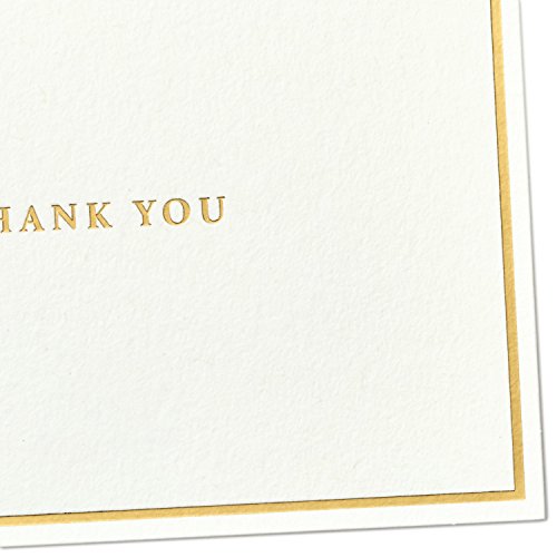 image for Hallmark Signature Gold Boxed Stationery Note Cards Assortment—Congr