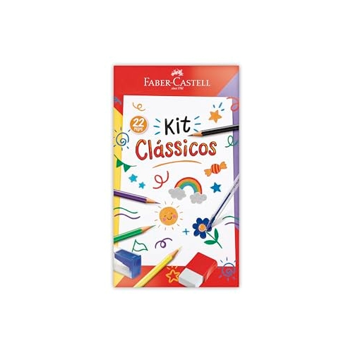 Kit Clássicos, 370514, Faber-Castell, 22 peças, *Edição Limitada* Kit Clássicos, 370514, Faber-Castell, 22 peças, *Edição Limitada*