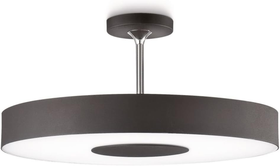 Philips Instyle Alexa Ceiling Light Black (Includes 1 x 60 Watts 2GX13 Bulb) [Energy Class A]
