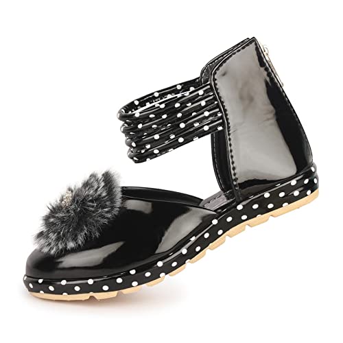 Image of Glossy Casual Girls' Zip Comfortable & Fashionable Fancy Sandals For 2 to 10 Years Age Group