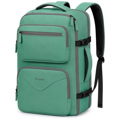 Image of Taygeer TSA Friendly Travel Backpack, 35L Simple Modern Carry On Backpack