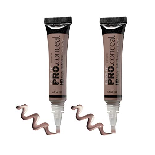 Image of INSIGHT Concealer Foundation | Full Coverage | Hydrating Formula | 2-in-1 Product for Even Skin Tone | Hides Blemishes |Tan - 20ml