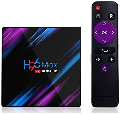 RuhZa 4K Mini PC Box with H.265 Decoding,RK3318 Quad Core 64 Bit Processor,Android 10, 4GB Ram 32 GB ROM, Voice Assistant, Support 2.4G/5.0G Dual WiFi-image-3