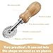 4 Pieces Ravioli Mold Set, Ravioli Maker Cutter with Roller Wheel, Ravioli Cutter Set with Wooden Handle, Pasta Making Tools, Raviolies Maker Press for Pasta, Dumplings, Biscuits, Desserts