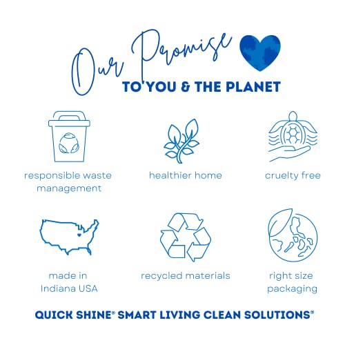 Quick Shine Multi Surface Deep Floor Cleaner And Remover 27Oz | Removes Wax Build-Up, Revitalizes Floors & Cleans Grout | Use On Hardwood, Laminate, Lvt, Tile And Stone | Pro-Level Cleaning #TOP3