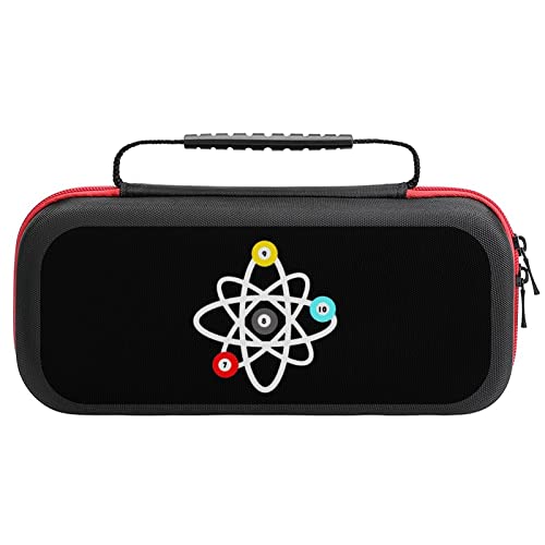 Funny Billiards Science Travel Carrying Case Nylon Protective Hard Shell Storage Pouch Compatible With Nintendo Switch #TOP8