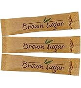 Coffeefair Braune Rohrzuckersticks 100 x 4g Zucker, Rohrzucker Sticks