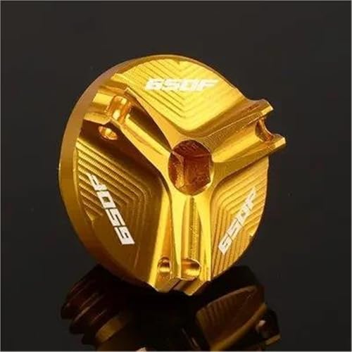 Bouchon remplissage d'huile étanche pour CB650F CBR650F protection jaune