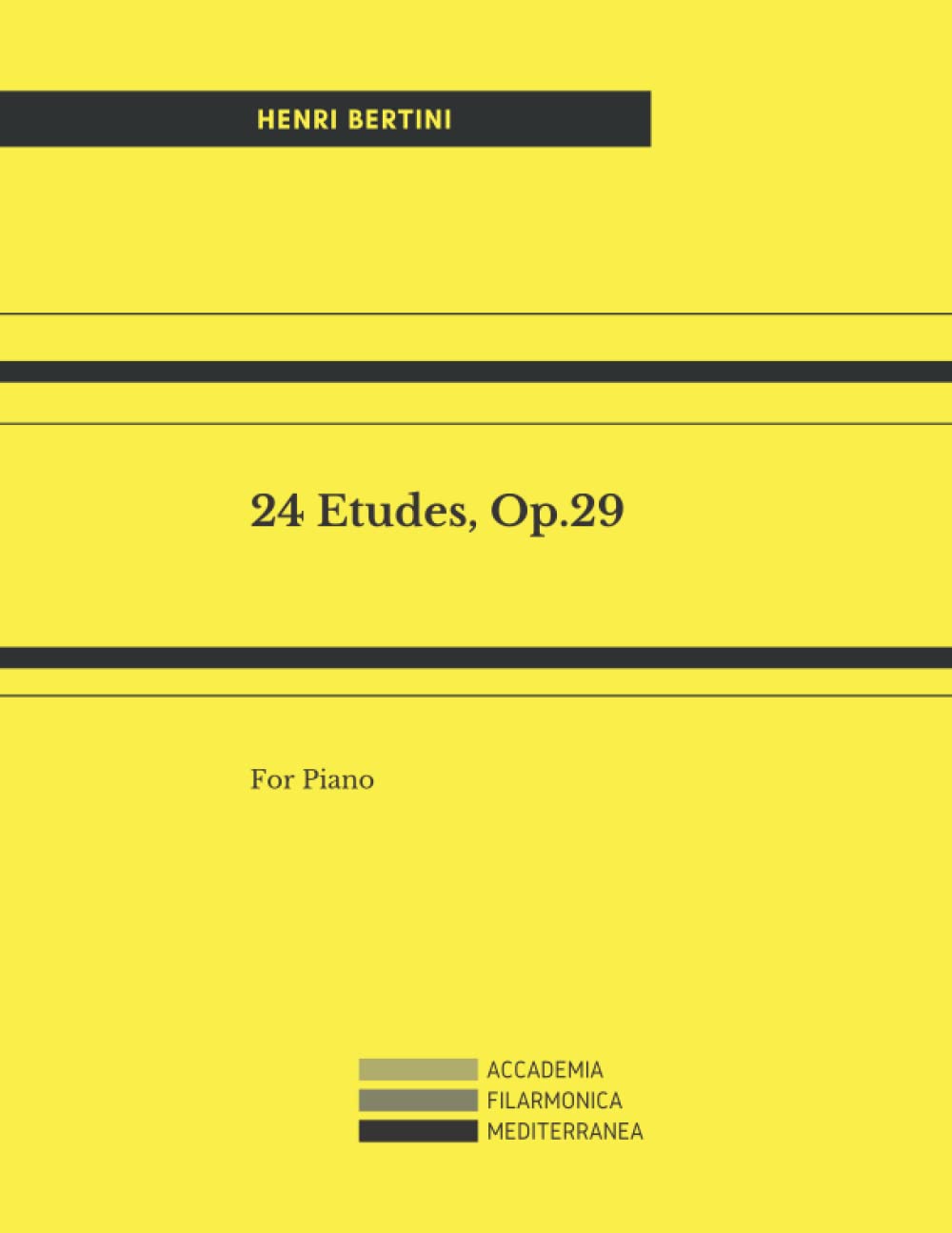 24 Etudes, Op.29: For Piano