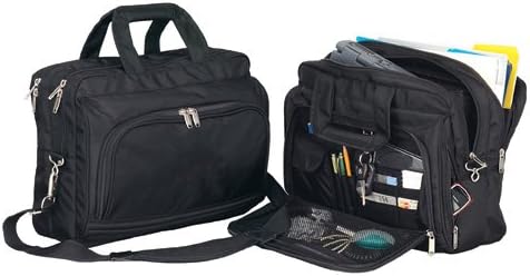 Goodhope Extra Size Heavy Duty Carry on 17" Computer Brief Black