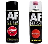 Juego de botes de pintura en aerosol para Morris código de color: CDJ Sebring Red