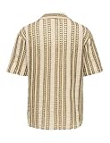 Onsdani Crochet SS Shirt, Cloud Dancer, XL