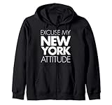 Photo Gallery scusa il mio new york attitude funny humor life shirt felpa con cappuccio Photo Gallery scusa il mio new york attitude funny humor life shirt felpa con cappuccio