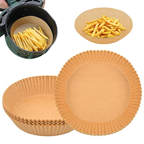 100 Pezzi Carta Pergamena Fodera per Friggitrice