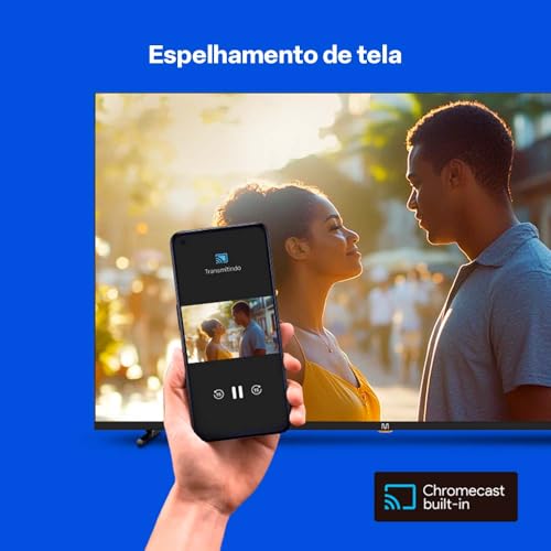 Smart TV DLED 32 HD Multi Essencial Android 11 3HDMI 2USB Wi-fi Bluetooth - Imagem 6