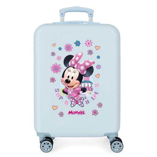 Disney Minnie Super Helpers Maleta De Cabina Azul 34x55x20 Cms Rígida Abs Cierre De Combinación Lateral 32 2 Kgs 4 Ruedas Dobles Equipaje De Mano Disney Minnie Super Helpers Maleta De Cabina Azul 34x55x20 Cms Rígida Abs Cierre De Combinación Lateral 32 2 Kgs 4 Ruedas Dobles Equipaje De Mano