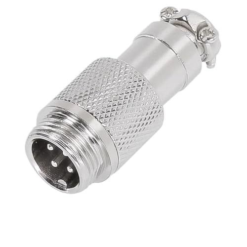 Connecteur GX12 4P mâle femelle anti-vibration pour réparation de sonde à oxygène