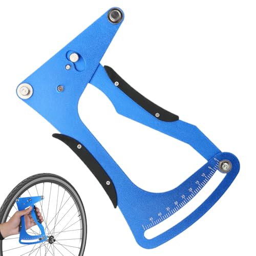 Llave de radios – Herramienta de medición de corrección de rueda para mantenimiento de bicicletas | Medidor de tensión de alta sensibilidad | Instrumento de ajuste de precisión para motocicletas de