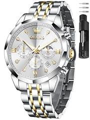 Gold Silver Band Silver Face