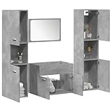 Photo Gallery lauuoeriau mobili articolo casa 4 pezzi mobili bagno set grigio cemento legno ingegnerizzato - mobili Photo Gallery lauuoeriau mobili articolo casa 4 pezzi mobili bagno set grigio cemento legno ingegnerizzato - mobili