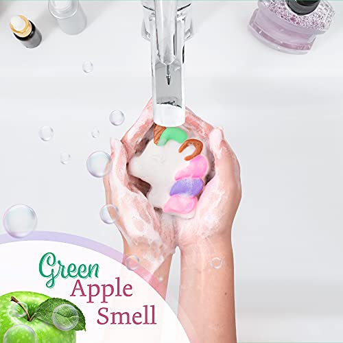 Lasabonika Premium Decorated Soap Unicorn: Handmade, All-Natural, Organic, Scented Bath Hand Soap Shaped Like A Unicorn, 3.5 Oz #TOP5