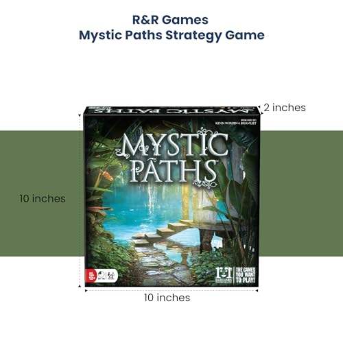 Mystic Paths de R&R Games, juego de mesa cooperativo para adultos y niños, juegos de cartas para noches familiares miniatura 4