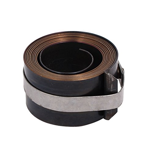 Sourcingmap 25mm Width Auto Reset Drill Press Quill Feed Return Coil Spring Gray - Image 2
