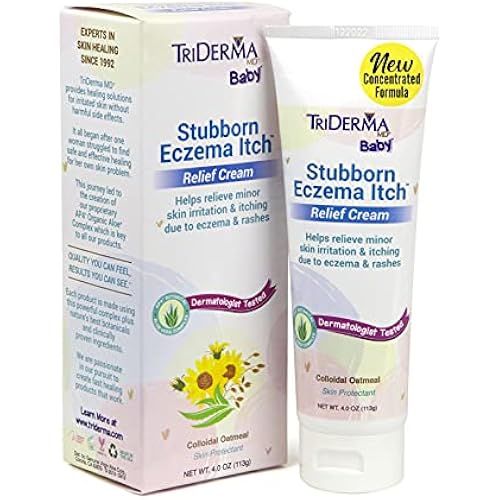 TriDerma Stubborn Eczema Itch Relief Cream (4 oz)
