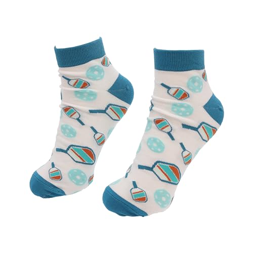 Chaussettes de sport Pickleball unisexes respirantes de taille Medium à Large