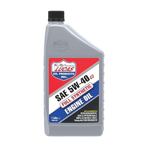 Lucas Oil 47044 Synthetic Engine Oil 5W-40, 1 Litre