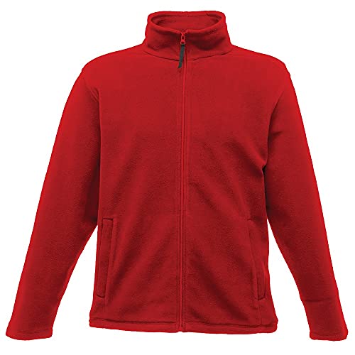 Regatta Vollreißverschluss-Microfleece-Jacke für Herren Größe L Classic Red
