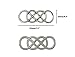 ALIMITOPIA 30pcs Double Infinity Symbol Charm Connector Linker Pendant for DIY Bracelet Necklace Jewelry Making(Antique Silver)