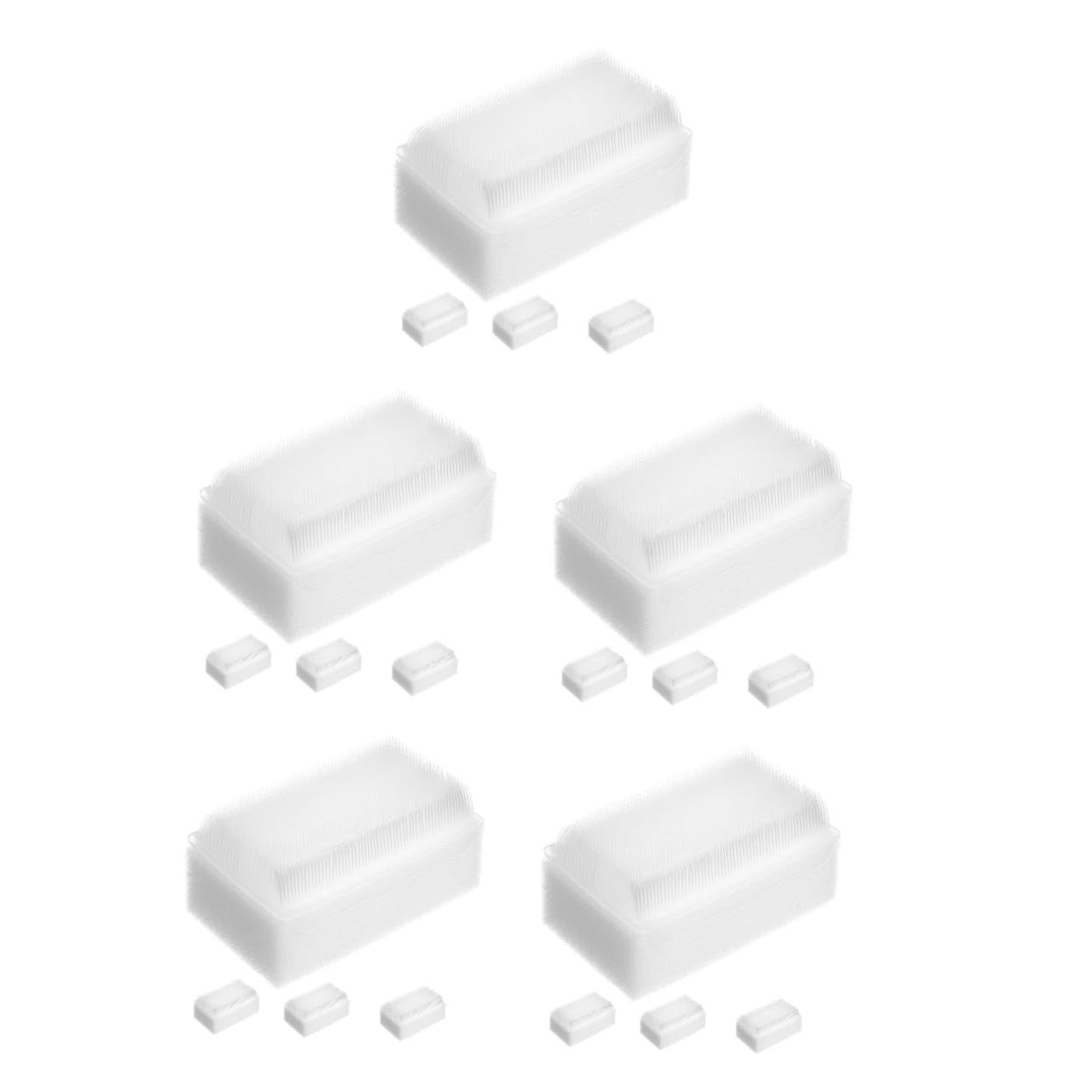 Gadpiparty 5 Series Dispositivo De Entrenamiento Sensorial Cepillos Para Bebés Y Pequeños De Baño Cepillo Sensorial Para La Cabeza Del Cepillo Para Fregar Para 4 piezas x 5