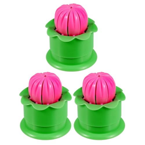 jojofuny Molde para Hacer Bollos al Vapor 3 Piezas Diseño Floral, Utensilio de Cocina Seguro y No Tóxico, Herramienta Práctica para Preparar Baozi Caseros Hogar