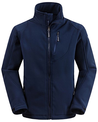 Wantdo Men's Windproof Outwear Jacket Soft Rain Coat Spring Autumn Windbreaker