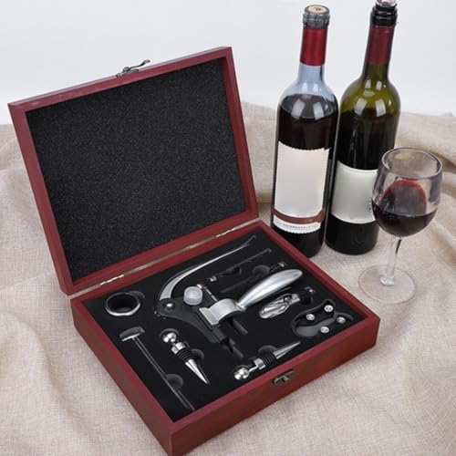 Ouvre-bouteille complet sans effort coffret 9 pièces anti-bouchon cassé - 5