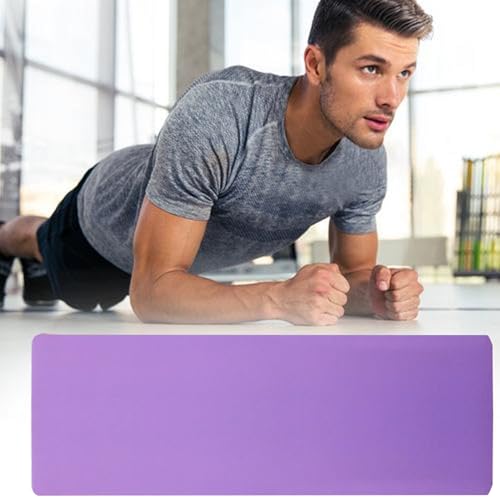 Tapis de yoga pour Pilates protégeant les genoux du sol dur