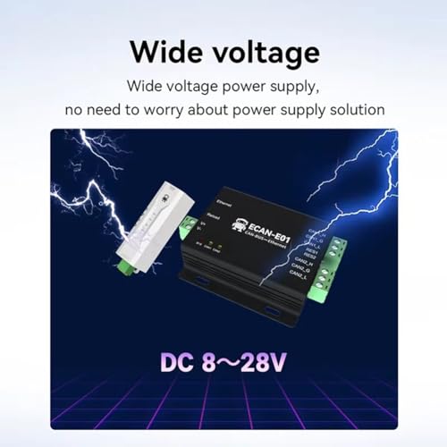 Convertidor CAN a Ethernet ECAN-E01 para eliminar limites de distancia 4