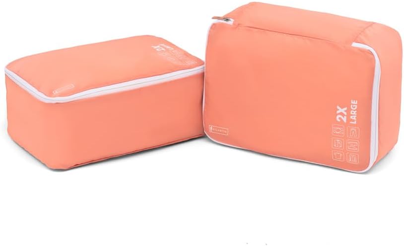 Atlantic Luggage 2 Pack Large 2X Deep Washable Packing Cubes