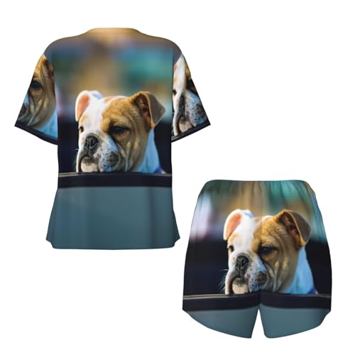 Bouledogue mignon imprimé EdWal pour décoration intérieure tendance